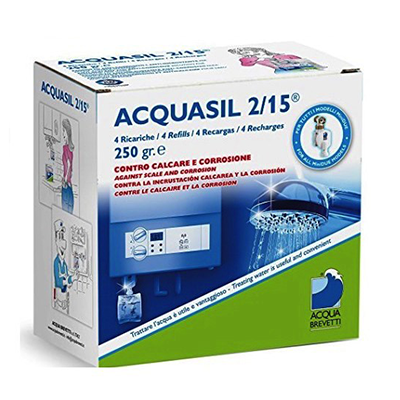 ACQUASIL 2/15 POLIFOSTATO LIQUIDO 4 RICARICHEC DA GR.250 PC100