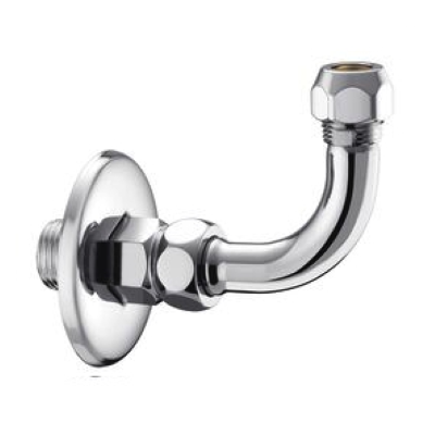 CURVETTA 90' D.1/2''x10mm CALOTTA BASSA