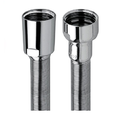 FLESSIBILE DOCCIA CM.200 IN ACCIAIO INOX ANTITORSIONE D.1/2''x1/2'' 1406017