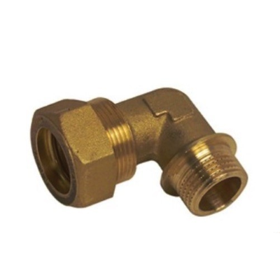 GOMITO OTTONE CON OR MASCHIO DIAMETRO 1/8X8