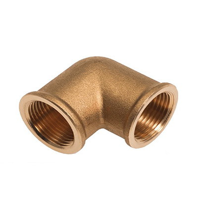 GOMITO OTTONE FILETTO CONICO FEMMINA FEMMINA 1.1/2 IBP