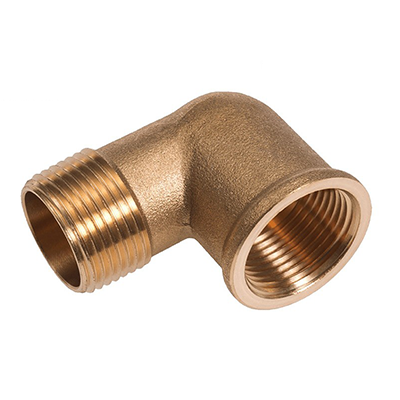 GOMITO OTTONE FILETTO CONICO MASCHIO FEMMINA 2.1/2