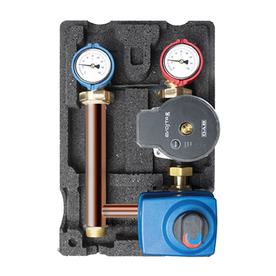 Pompa Di Rilancio 100W 220V 3/4'' - Circolatore Automatico Silenzioso Con Motore In Rame Per Acqua Calda/Fredda