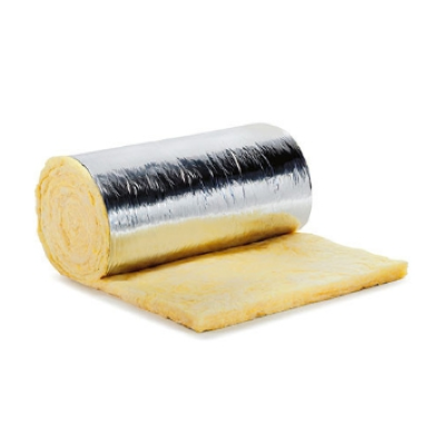 LANA DI VETRO CON ALLUMINIO H.cm.120x30 mm.spessore