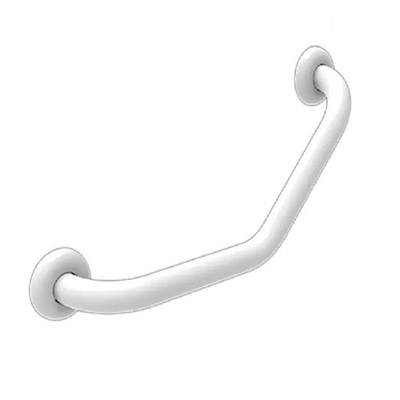 MANIGLIONE ANGOLARE A 135° DI SICUREZZA VERNICIAO BIANCO