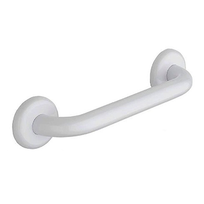 MANIGLIONE LINEARE VERNICIATO BIANCO 45cm(inter. 37)