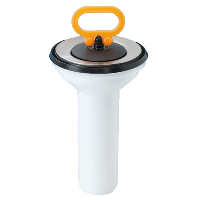 PILETTA LIRA PER LAVELLI IN CERAMICA DIAMETRO 40 CON TAPPO MANIGLIA