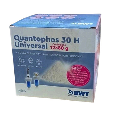 POLIFOSFATO 80grX12 BWT QUANTOPHOS 30 H
