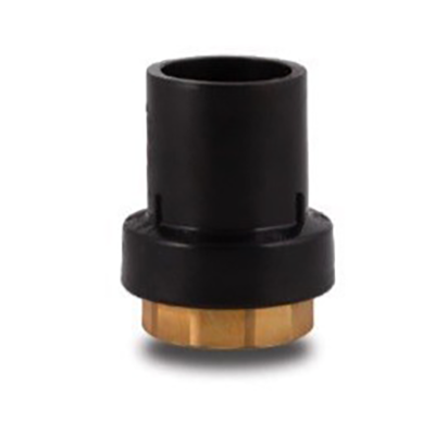 RACCORDO DI TRANSIZIONE PE/OTTONE FEMMINA 32X1