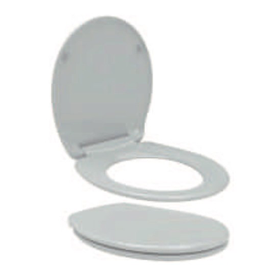 SEDILE UNIVERSALE IN TERMOINDURENTE ANTIGRAFFIO CERNIERE INOX