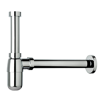 SIFONE A ''BOTTIGLIA'' IN ABS CROMATO DIAMETRO 11/4''x32mm