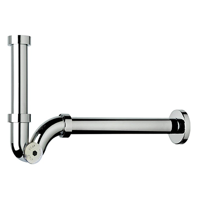 SIFONE A ''S'' IN ABS CROMATO DIAMETRO 11/4''x32mm