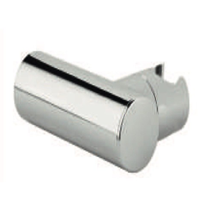 SUPPORTO DUPLEX TONDO ORIENTABILE IN ABS CROMATO