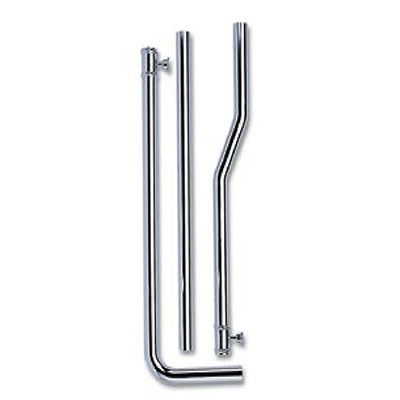 TUBO CASSETTA 3 PEZZI IN OTTONE CROMATO